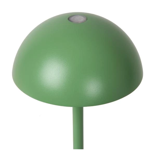 Lucide JOY - Lampe de table Rechargeable Intérieur/Extérieur - Batterie/Piles - Ø 12 cm - LED Dim. - 1x1,5W 3000K - IP54 - Vert - détail 2